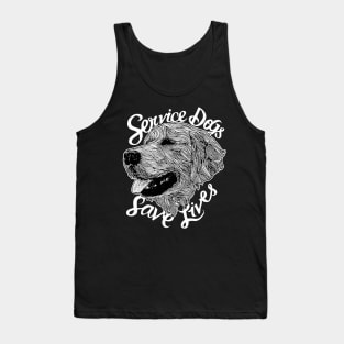 Service dog Tank Top